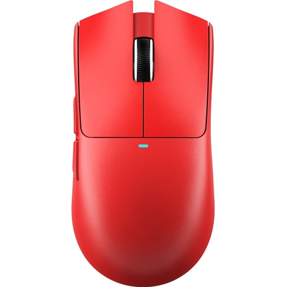 Ratón para juegos ATTACK SHARK X11SE 59g inalámbrico con cable rojo