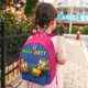 thumbnail image 5 of Stinky y Dirty Mochila Escolar para Niños y Niñas, Mochila Infantil Ligera de Alta Calidad, Grande y Duradera ROSA, 5 of 6