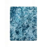 Genérico - Alfombra Peluda 200X240 Premium Color Azul