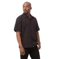 Camisa De Cocina Chef Works Unisex Charcoal Dash Xs