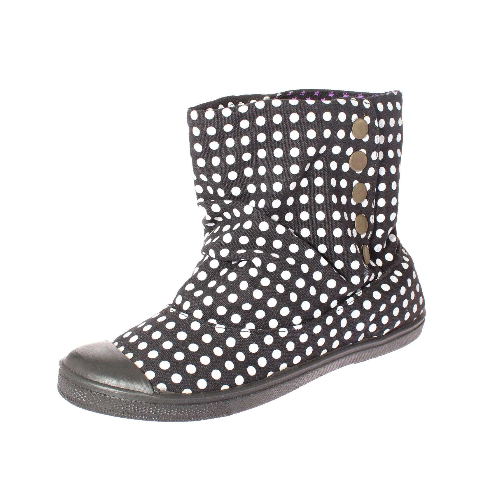 Botín Lona Negro Vía Franca