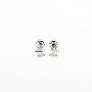 Tiana Joyas - Aros De Rayo De Plata 925