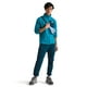 thumbnail image 2 of Chaqueta THE NORTH FACE para hombre con cremallera completa, azul alcalino, XL, 2 of 3