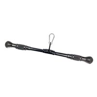 Ioensy - Barra Hacia Abajo Barra Lat Cable Adjunta Para El Sistema De Polea De Fitness De Gimnasia Negro Brillante