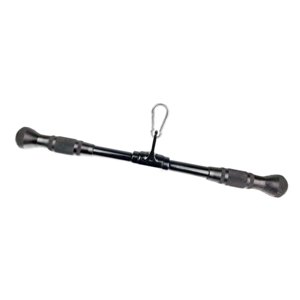 Ioensy - Barra Hacia Abajo Barra Lat Cable Adjunta Para El Sistema De Polea De Fitness De Gimnasia Negro Brillante