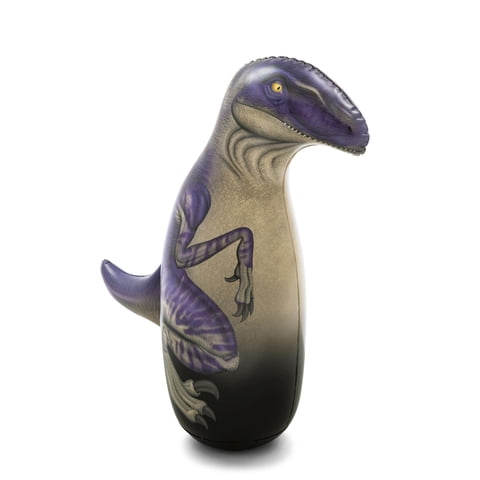 Homewell - Dinosaurio Porfiado Velociraptor 96Cm