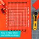 thumbnail image 5 of Regla Creative Grids 22 × 32 cm para corte de tiras acrílica, 5 of 6