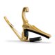 thumbnail image 1 of Cejilla Kyser Quick-Change para guitarra acústica de 6 cuerdas, color dorado, 1 of 5