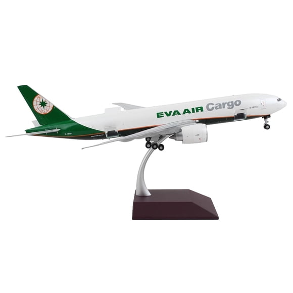 Avión GeminiJets EVA Air Cargo Boeing 777F B-16781 escala 1:200