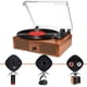 thumbnail image 3 of Tocadiscos Inalámbrico Con Reproductor De Vinilo Y Altavoces, 3 of 3