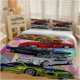 thumbnail image 1 of Car Illustration Pattern Bedding Set Soft and Comfortable, 1 of 5