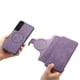 thumbnail image 5 of Funda Billetera Magnética para Samsung Galaxy S22 Soporte Tarjetas Desmontable Morado, 5 of 6