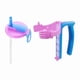 thumbnail image 4 of Tapa Y Soporte Para Latas De Refresco De 12 Oz. Cubiertas Para Latas De Bar De Picnic De Playa Con Pajita Violeta., 4 of 5
