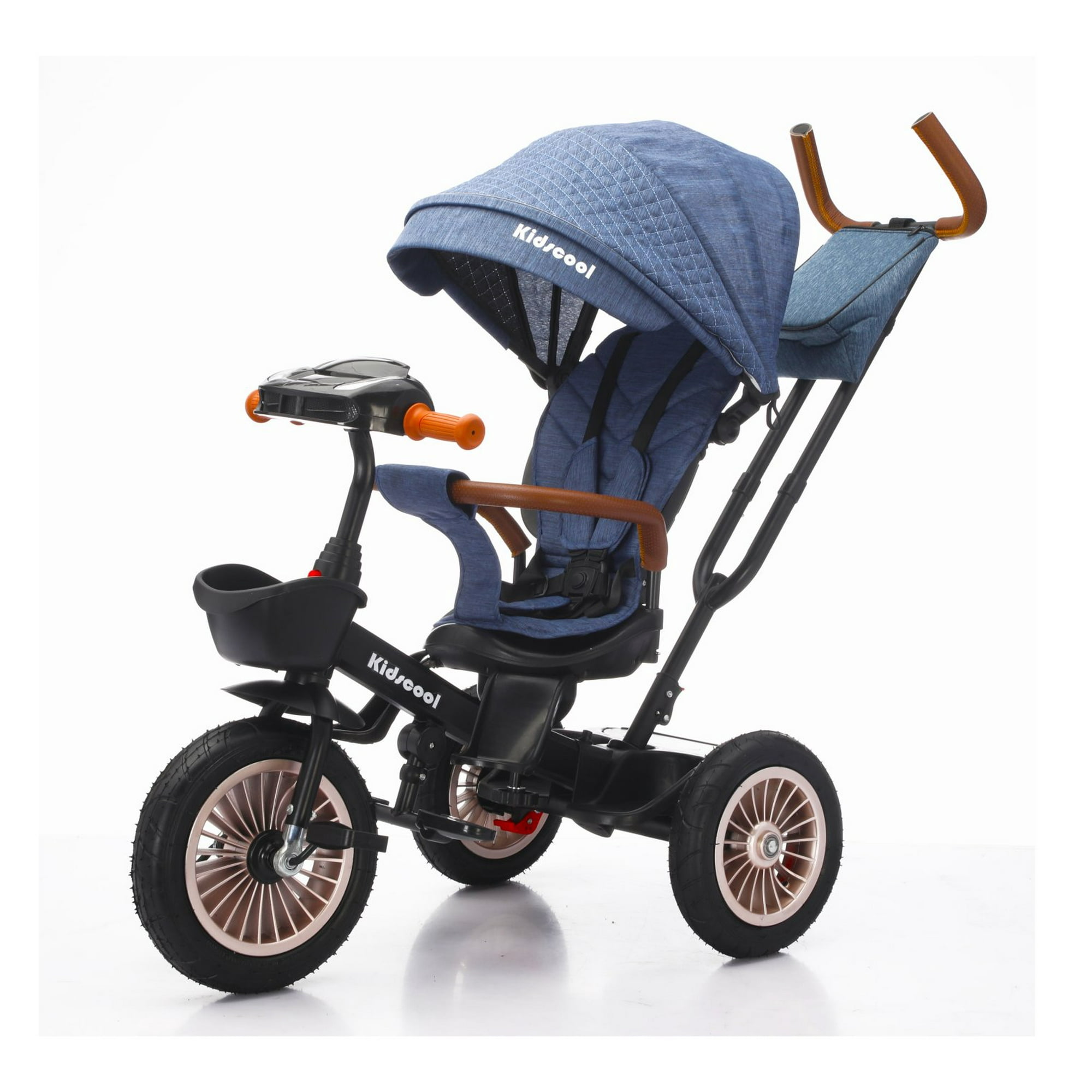 Kidscool - Triciclo Multifuncion Azul Luxor 360