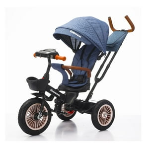Kidscool - Triciclo Multifuncion Azul Luxor 360