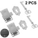 thumbnail image 1 of 2 juegos de cerraduras para puertas de armarios antiguos, cerraduras para armarios, cerraduras para muebles antiguos con llave para buzones, taquillas, armarios y cajas de herramientas., 1 of 8
