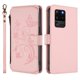 thumbnail image 2 of Funda Cartera Mariposa para [Samsung Galaxy S20 Ultra] con Soporte y Cremallera Rosa, 2 of 6