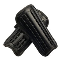 Magideal - Espinilleras De Fútbol Para Adultos, 1 Par, Ligeras Y Compactas Para Juegos De Fútbol, Accesorios De Fútbol, Equipo De Protección, Protección Para Las Negro