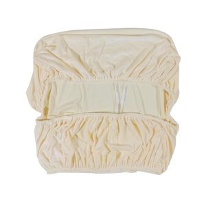 Bothyi - Funda Otomana Rectangular Para La Mayoría De Las Tapas Con Bisagras Almacenamiento Otomano Dormitorio Beige