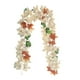 thumbnail image 1 of Corona De Halloween De 6 Pies Con Hojas De Arce Decorativas Para Porches De Fiesta, Puerta De Entrada, Estilo C, 1 of 3