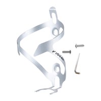 Ioensy - Herramienta De Soporte Del Soporte Para Botellas De Agua De Bicicleta Con Tornillos Para Montar Bicicletas Deportivas De Plata