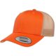 thumbnail image 1 of Gorra Yupoong YP Classics Retro Trucker Naranja Rústico/Khaki Talle Único, 1 of 2