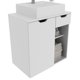 thumbnail image 4 of Vanitorio Bn3605.0001 Con Lavamanos 1 Cajón 1 Puerta Blanco, 4 of 4