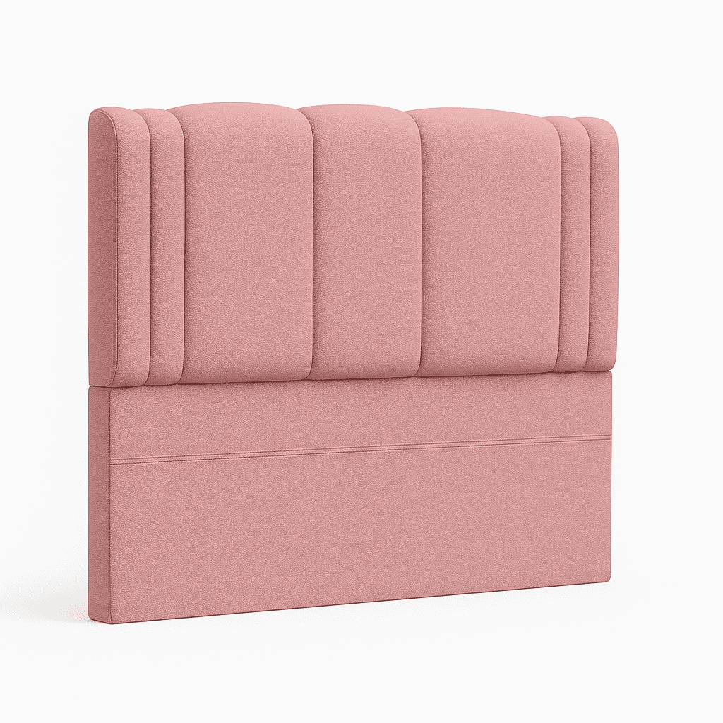 Ethan Desing - Respaldo De Cama 1.5 Plazas Milano Rosado