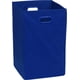 thumbnail image 1 of Cesto de ropa sucia, sencillo, plegable, azul oscuro, 1 of 4