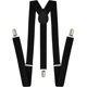 thumbnail image 1 of Tirantes trilece negros para hombre y mujer, 1 of 7