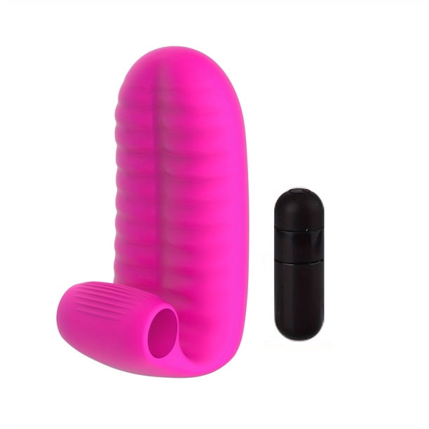 1pc Finger Sleeve Vibrator, Finger Massager Masturbator Vagina Stimulator With 9 Modes Silicone Finger Vibrator Dildo Sex Toys For G Spot Clitoral Men Women Pleasure & Couples Vibrators