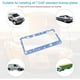 thumbnail image 5 of Marco De Matrícula De Coche Bling Brillante, Cubierta De Matrícula De Acero Inoxidable Con Diamantes De Imitación Brillantes, Universal Para La Mayoría De Coches, Suv, 5 of 7