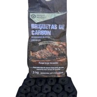Briquetas Chile - Briquetas De Carbon De Quebracho Blanco 100% Natural 3Kg