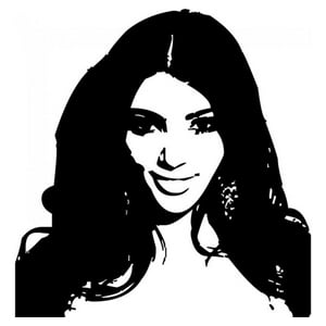 Rienda Libre Graphics - Decomural Kim Kardashian Reality Tv Ws-33969
