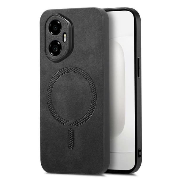Magnetic Slim Case for Honor 300 with Camera Guard & Anti-Scratch Back Black