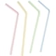 thumbnail image 5 of XmhyTop 200 Unidades Popotes de Plástico Multicolor, 5 mm de Diámetro, 21 cm de Altura, Straws para Bebidas Desechables y Resistentes, Ideal para Eventos, Restaurantes y Uso Doméstico, 5 of 5