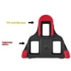 thumbnail image 2 of Cleats De Bicicleta Cleats De Ciclismo Abs Ciclismo Sistema De Autobloqueo Pedal Cleats Portátil Y Ligero Para Bicicletas De Montaña Y Bicicletas De Carretera (rojo), 2 of 3