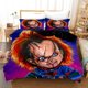 thumbnail image 1 of x2194 Bed SheetsHorror Movie Halloween Duvet Cover Pillowcase Digital Printing Comforter Set Soft Comfortable Breathable Bedding Set 3-Piece Bedding Set (1 Duvet Cover + 2 Pillow Shams) nj2194, 1 of 5