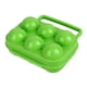 thumbnail image 2 of Caja De Almacenamiento De Huevos Con 6 Compartimentos, Dispensador De Huevos, Ideal Para El Hogar, Mochileros Y Senderismo, Color Verde., 2 of 5