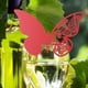 thumbnail image 3 of 20 tarjetas huecas con forma de mariposa para colocar nombres en bodas, para decorar mesas de copas de vino (rojas), 3 of 7