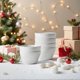 thumbnail image 5 of Juego de 6 tazas de caldo Sweese de 240 ml, porcelana blanca, 5 of 7