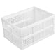 thumbnail image 2 of Caja de almacenamiento Aebeky 30 L plegable de plástico – paquete de 3 – color blanco, 2 of 8