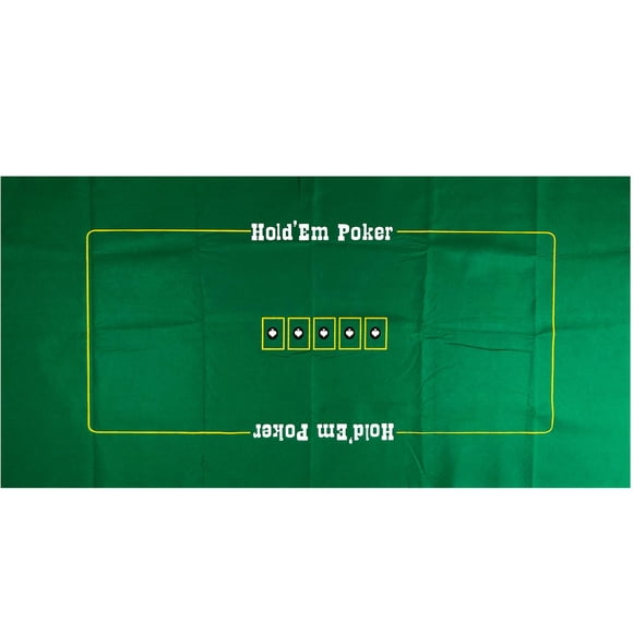 Alfombrilla de póker con diseño de mesa YH Poker, 90 x 180 cm, estilo Las Vegas