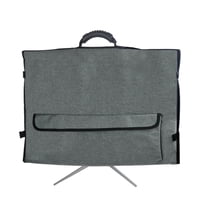 Xusx111 - Monitor De 27 Pulgadas Bolsa De Transporte, Universal 27"" Bolsa De Monitor De Computadora Con Manija De Goma Y Bolsillos, Gris
