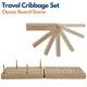 thumbnail image 3 of Tablero de cribbage plegable de viaje – tamaño pequeño – WE Games, 3 of 8