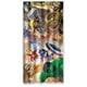 thumbnail image 1 of Cortina de ducha de superhéroes Lego de Welove Smart Games, juego de cortina de baño con ganchos, tamaño 60 x 72 pulgadas, 1 of 3