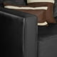 thumbnail image 3 of Sofa Cadillac 2 Cuerpos Pu Negro, 3 of 6