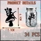 thumbnail image 2 of Álbum de recortes de cartón con siluetas de hadas Fallingstar, 34 unidades, 2 of 7