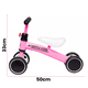 thumbnail image 2 of Bicicleta De Equilibrio Con 4 Ruedas, Juguete Para Caminar Para Niños, azul, 2 of 3