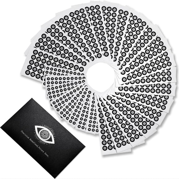 Marcadores de escaneo 3D Rosjoy 1400 puntos de 6 mm y 3 mm